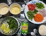 A picture of step 1 of Besan Sooji Nutri Roastie /Chilla.