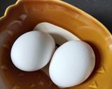 A picture of step 1 of Bitter Gourd with Salted Egg.