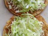 Tostadas de frijol