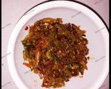 Foto langkah ke 6 dari resep Sambal Teri Medan Cabe Ijo.
