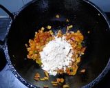 A picture of step 2 of Onion Samosa.