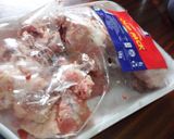 A picture of step 1 of KFC style fried chicken #themechallenge.