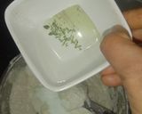 A picture of step 4 of Rava khaman dhokla.