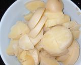 A picture of step 3 of Yoghurt Chickpea Potatoes.