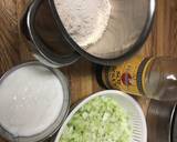 Vegetarian okonomiyaki recipe step 1 photo