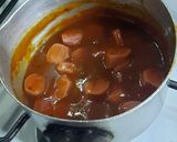 Foto del paso 1 de la receta: Fideos con salsa de salchicha de Viena