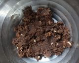 A picture of step 3 of Chocolate laddu.