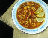 Foto langkah ke 6 dari resep Cumi Saos Tiram Asam Manis.