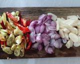 Foto langkah ke 1 dari resep Lodeh Kacang Panjang dan Terong.