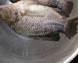 A picture of step 1 of Deep fried tilapia fish.