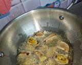 A picture of step 4 of Roti Patra(from leftover roti).