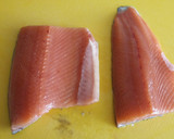 Foto del paso 1 de la receta: Trucha asalmonada marinada