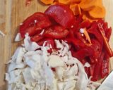 Őszi, babos kukoricaleves (vegán) 🌽🫘 recept fázis 1 fotója