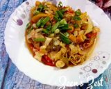 A picture of step 6 of American Chop Suey.