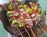 Hình bước làm 4 của món Xiêng Que