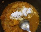 A picture of step 3 of Creamy Muskmelon curry.