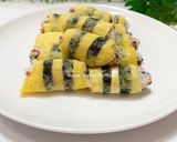 Foto langkah ke 3 dari resep Egg Rolls Nori Rice.