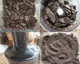 A picture of step 2 of Oreo chocolate Laddoo for Ganesh.
