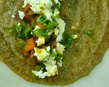 A picture of step 7 of Protein-Packed Veggie Paneer Roll.