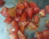 A picture of step 4 of Gujarati style Cabbage Sabzi.