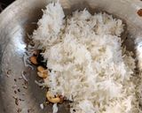A picture of step 2 of Jeera rice.