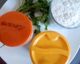 A picture of step 1 of Bhajia.