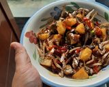 Foto langkah ke 5 dari resep Teri Tawar Kentang Saus Tiram.
