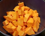 Batáta leves karfiolrizzsel recept fázis 1 fotója