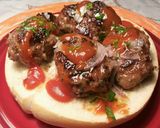 Foto del paso 4 de la receta: Bocadillo, de kefta de cordero a mi estilo