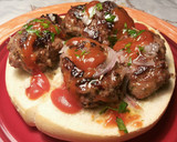 Foto del paso 4 de la receta: Bocadillo, de kefta de cordero a mi estilo