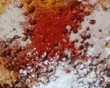 A picture of step 3 of Chatpata chivda.