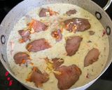 Reszelt sajttal és sárgarépával töltött csirkemellfilé, tejfölös szószban, tésztával 🧄🥕🧀🌶🍅🍗😋 recept fázis 3 fotója