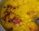 कुकर में बनी अरहर दाल (cooker main bani arhar dal recipe in Hindi) रेसिपी चरण 3 फोटो