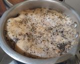 A picture of step 3 of Masala tea.