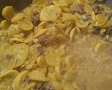A picture of step 3 of Sausage and squash II.