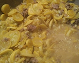 A picture of step 3 of Sausage and squash II.