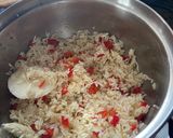 Foto del paso 3 de la receta: Arroz simple con un toque de cebolla y chile pimiento