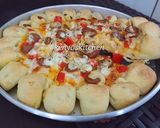 Foto langkah ke 12 dari resep Simple Pizza Rumahan.