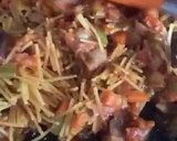 Foto del paso 6 de la receta: Fideuà de verduras y setas sihitake