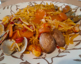 Foto del paso 4 de la receta: Fideos con almejas