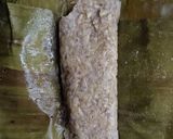 Foto langkah ke 3 dari resep 18. Lepat Pisang Ketan.