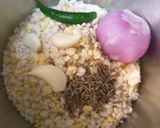 A picture of step 1 of Dahi vada.