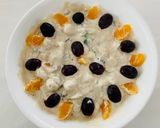 A picture of step 7 of Makhana Raita.