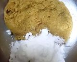 A picture of step 4 of Besan laddu (magaj).