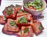 รูปขั้นตอนการทำที่ 5 ของ ขนมปังหน้าหมู ครัวPutay