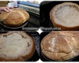 Foto del paso 5 de la receta Fondue en pan payés