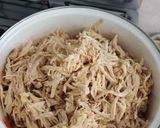 Foto del paso 12 de la receta: Tlayudas de tinga de pollo oaxaqueñas