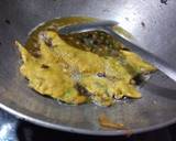 Palak ke pakode with kadhi recipe step 5 photo