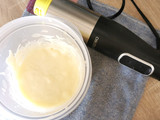Mini Pulpitos salteados al ajillo sobre Cremoso de Patata