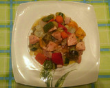 Foto del paso 3 de la receta: Verduras asadas con pavo